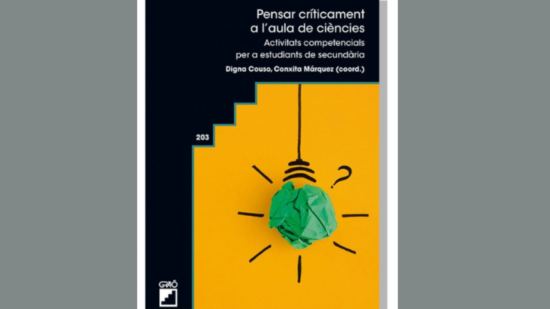 imatge on hi ha el cartell de la presentació del llibre
